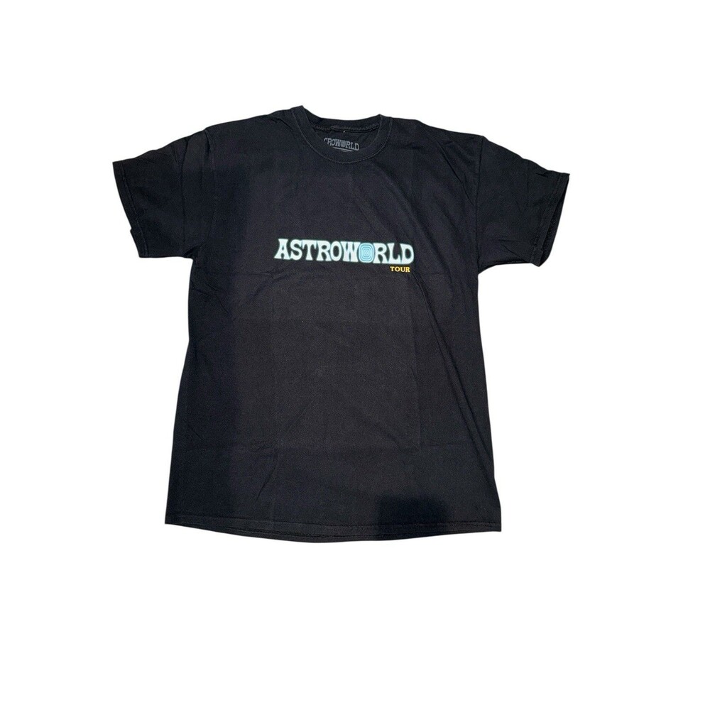 Men’s Medium- Travis Scott Astroworld Tour Tee- Black